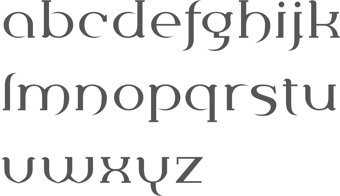 MyFonts SemiSerif typefaces