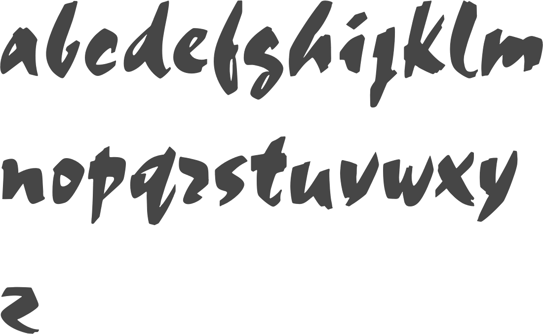 Roger Excoffon's typefaces