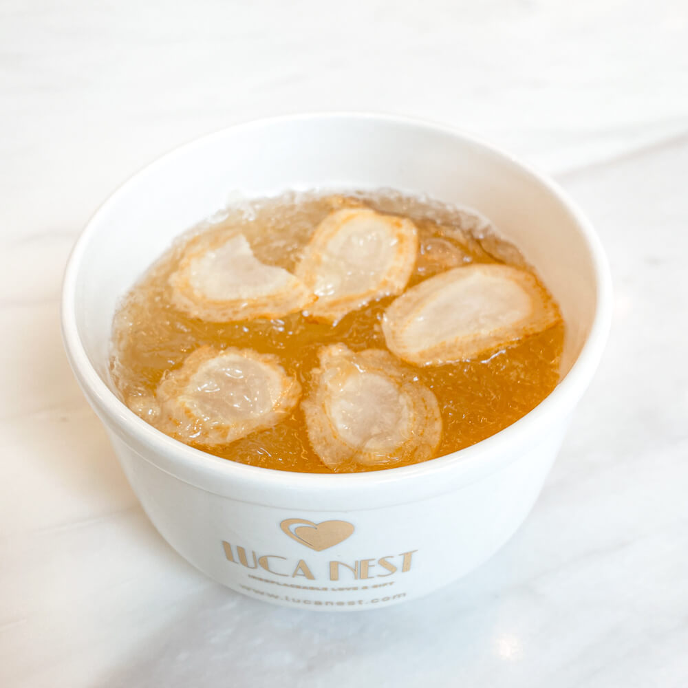 Concentrated Freshly Cooked Bird Nest With Wild American Ginseng 鲜炖浓缩燕窝