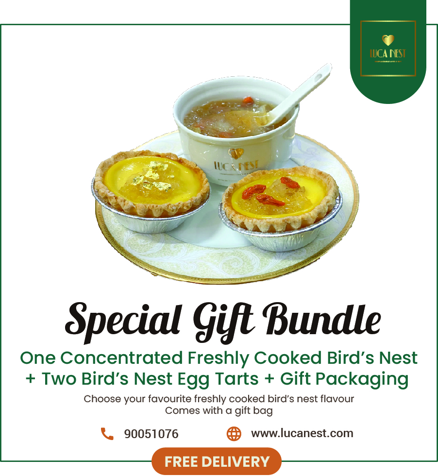 Combo Deal Free Delivery1 Concentrated Freshly Cooked Bird's Nest + 2