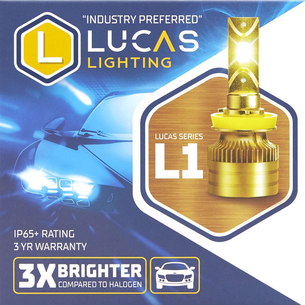 L1 Series 3X Brighter 129.95/pr Lucas Lighting