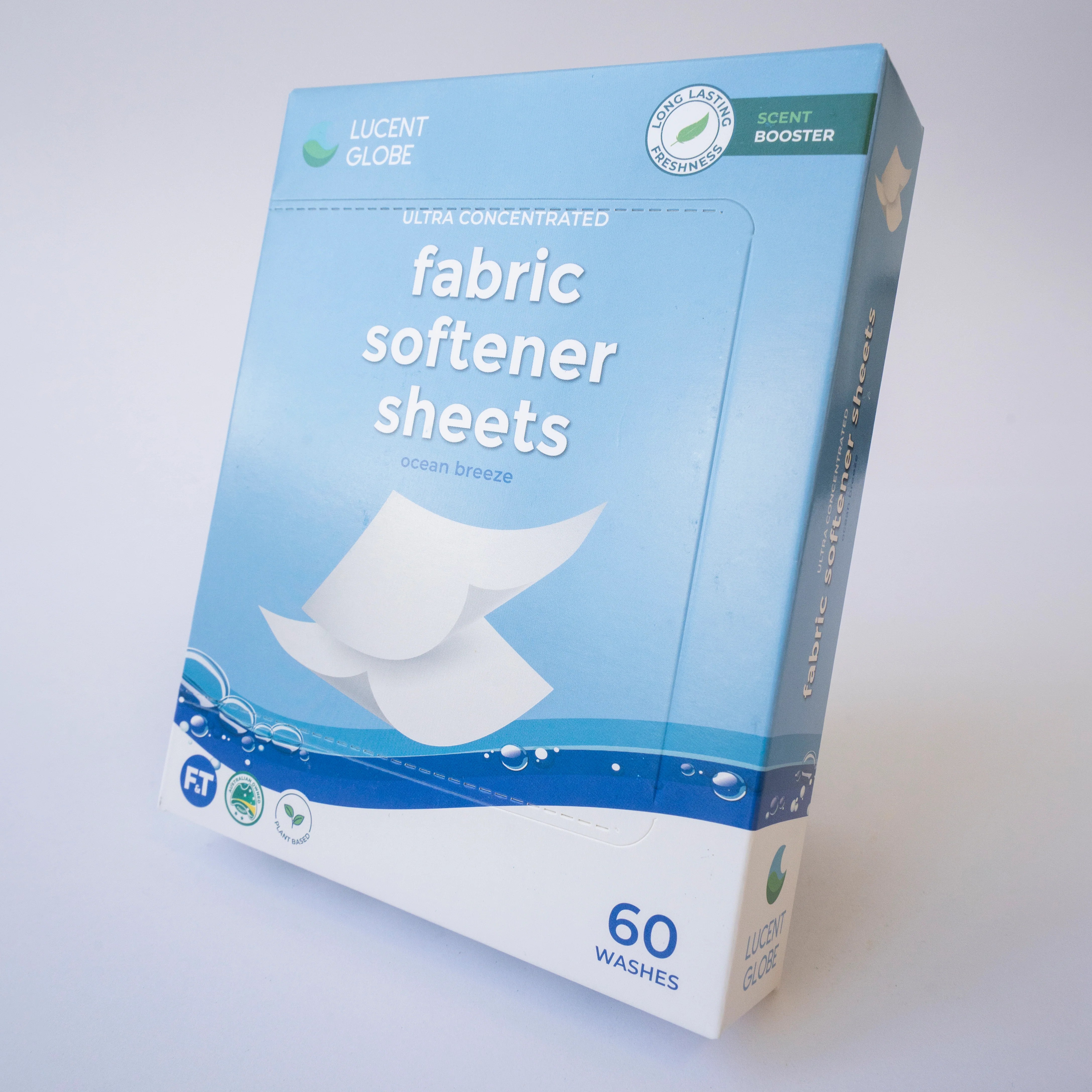 Fabric Softener Sheets EcoFriendly & Sustainable Lucent Globe
