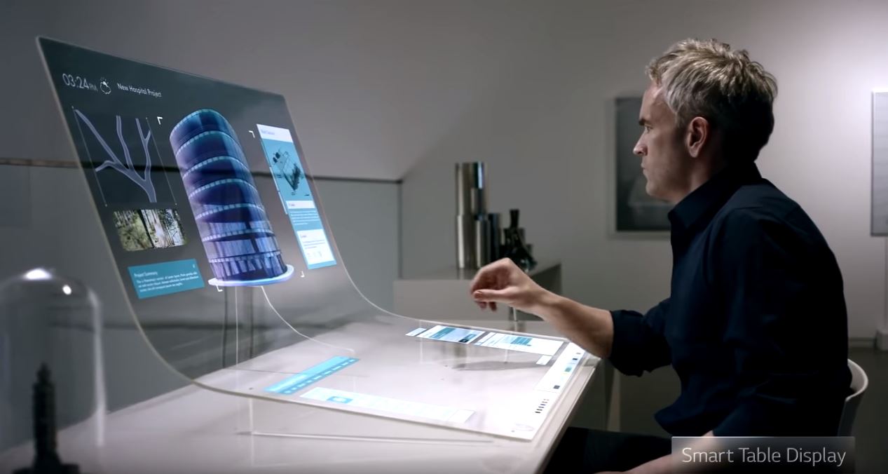 LG OLED’s future vision video Lucept