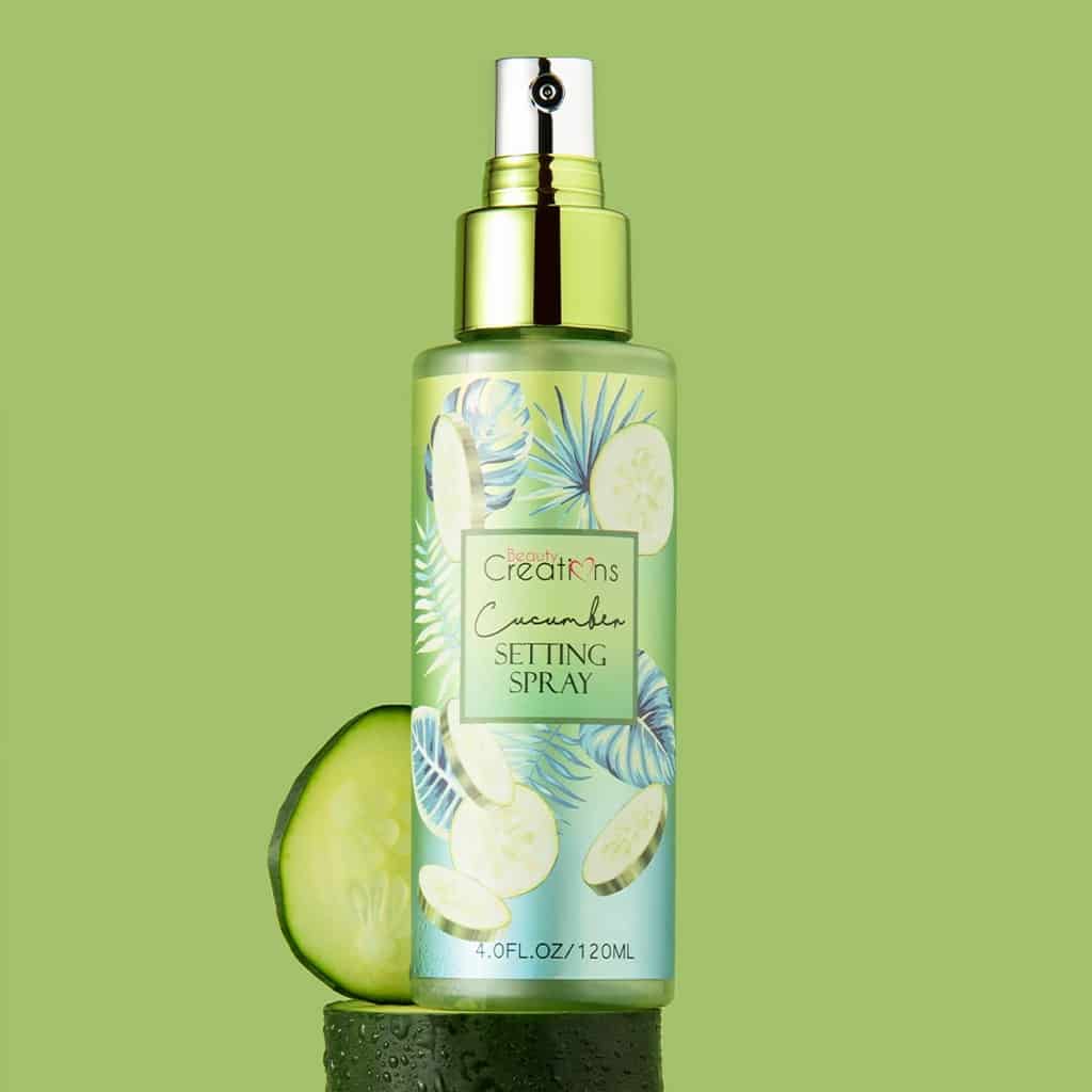 CUCUMBER SETTING SPRAY BEAUTY CREATIONS Luces Beautiful