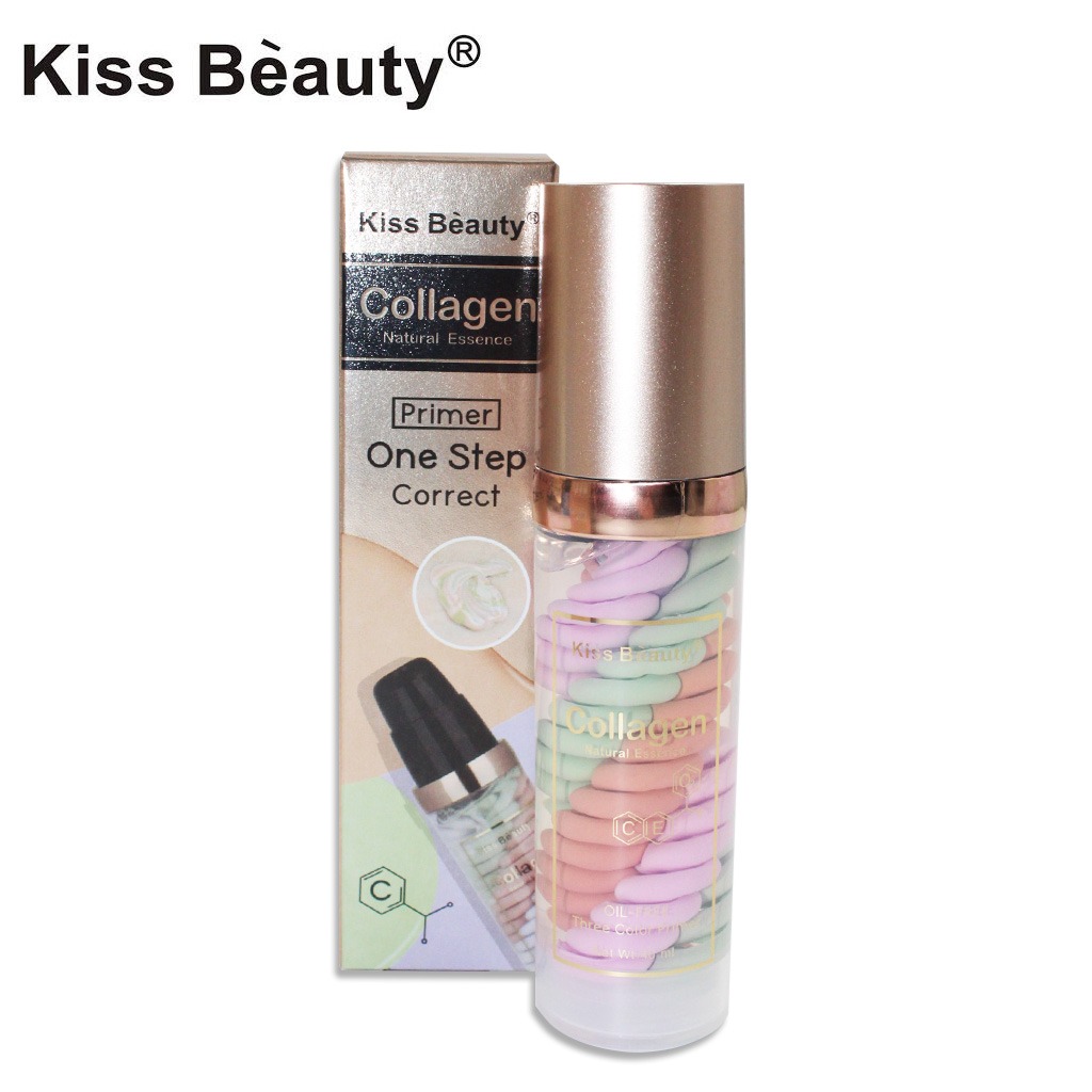 PRIMER ONE STEP CORRECT KISS BEAUTY Luces Beautiful