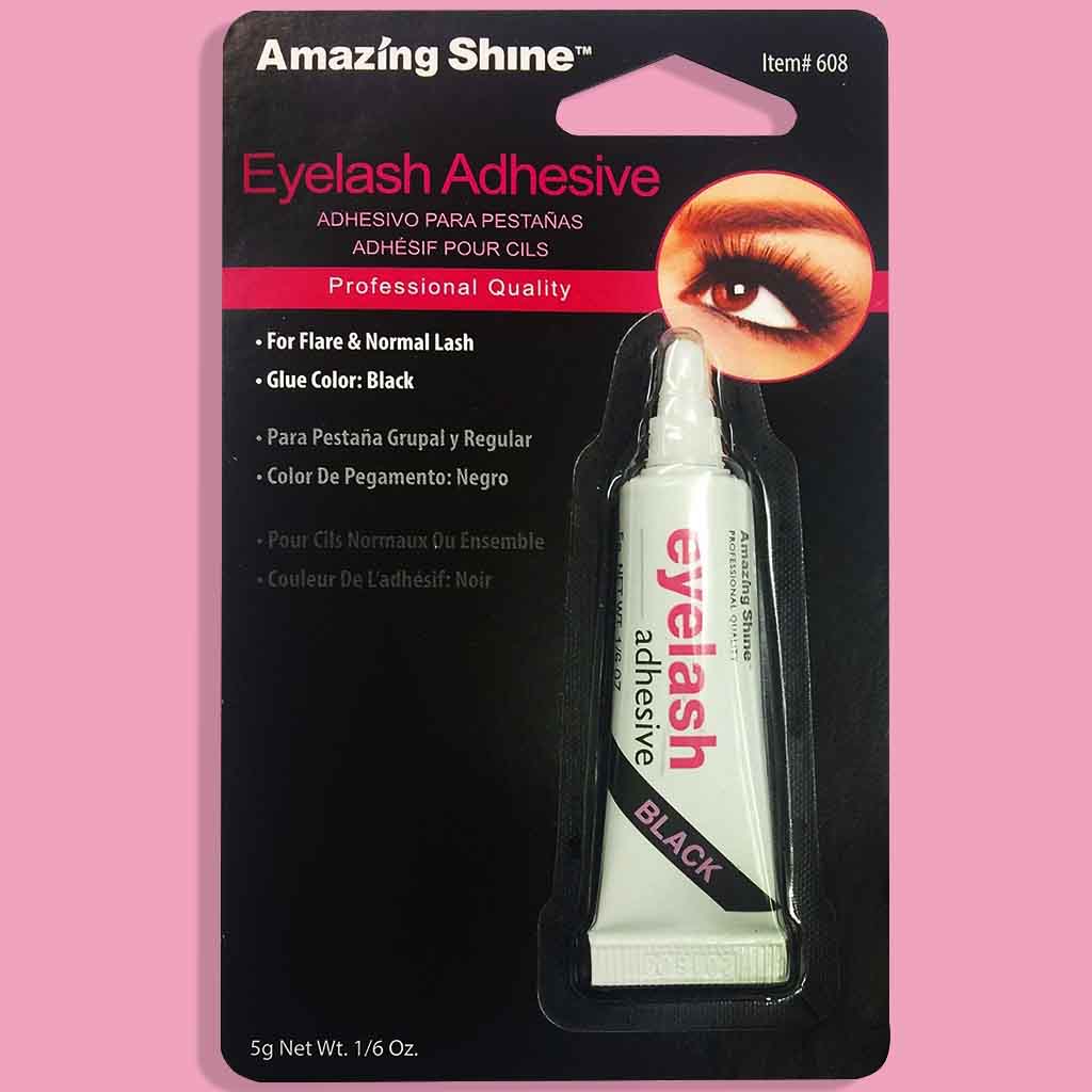 Eyelash adhesive black amazing shine Luces Beautiful