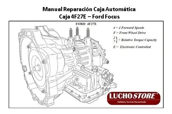 Manual de Taller Transmisión Ford 4F27E Focus ZX3 Caja Automática