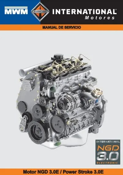 Manual de Taller Motor MWM International 3.0E NGD Diesel Diagramas