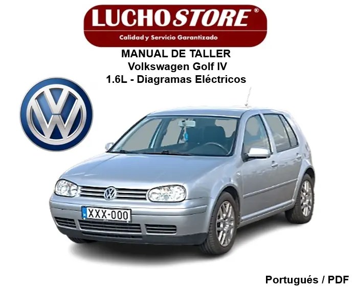 Volkswagen Golf Manual de Taller Diagramas Eléctricos | Cursos