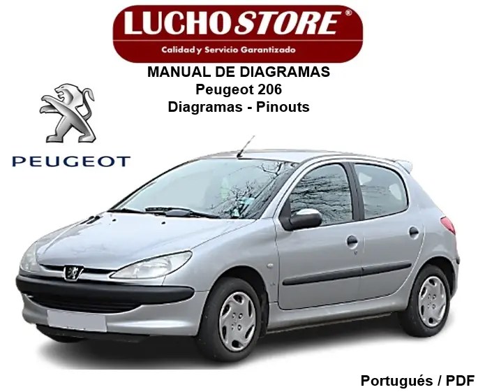 Peugeot 206 Manual de Diagramas Electricos Pinout | Cursos, Manuales y