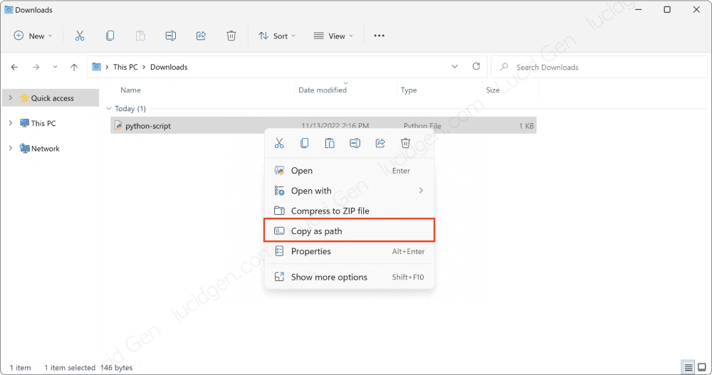 How to run a Python file in CMD or Terminal