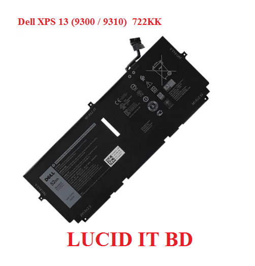 Dell OEM Original XPS 13 (9300 / 9310) Laptop 4Cell 52Wh Battery