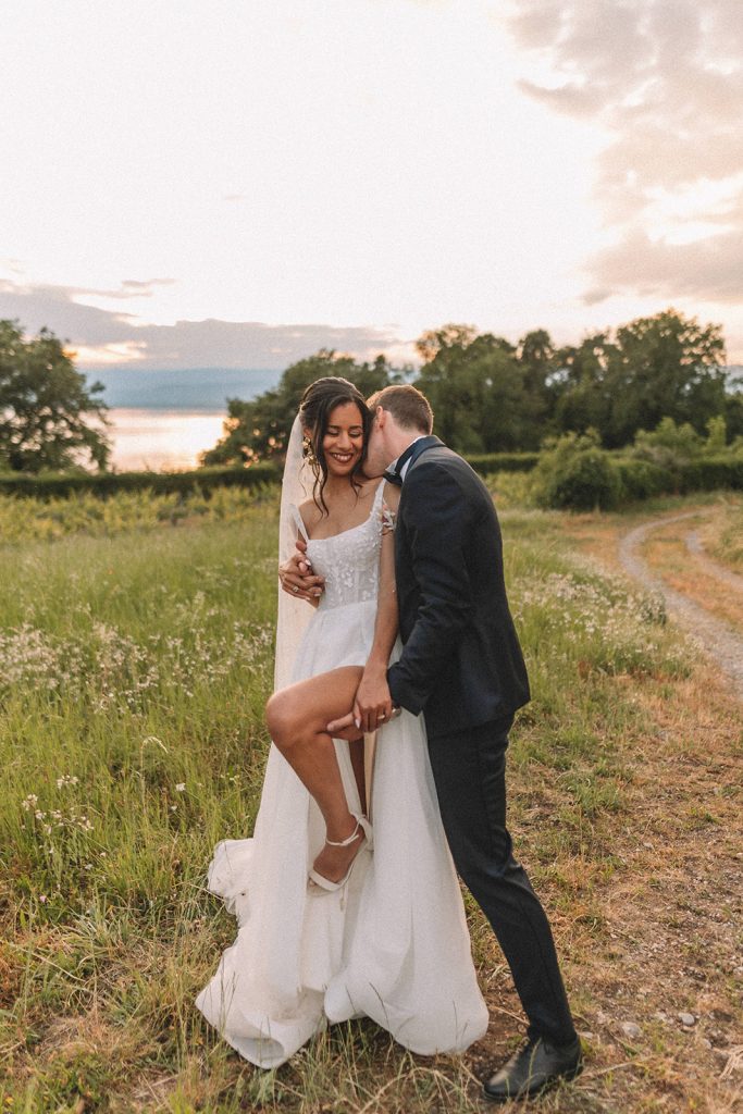 photographe de mariage au château de ripaille