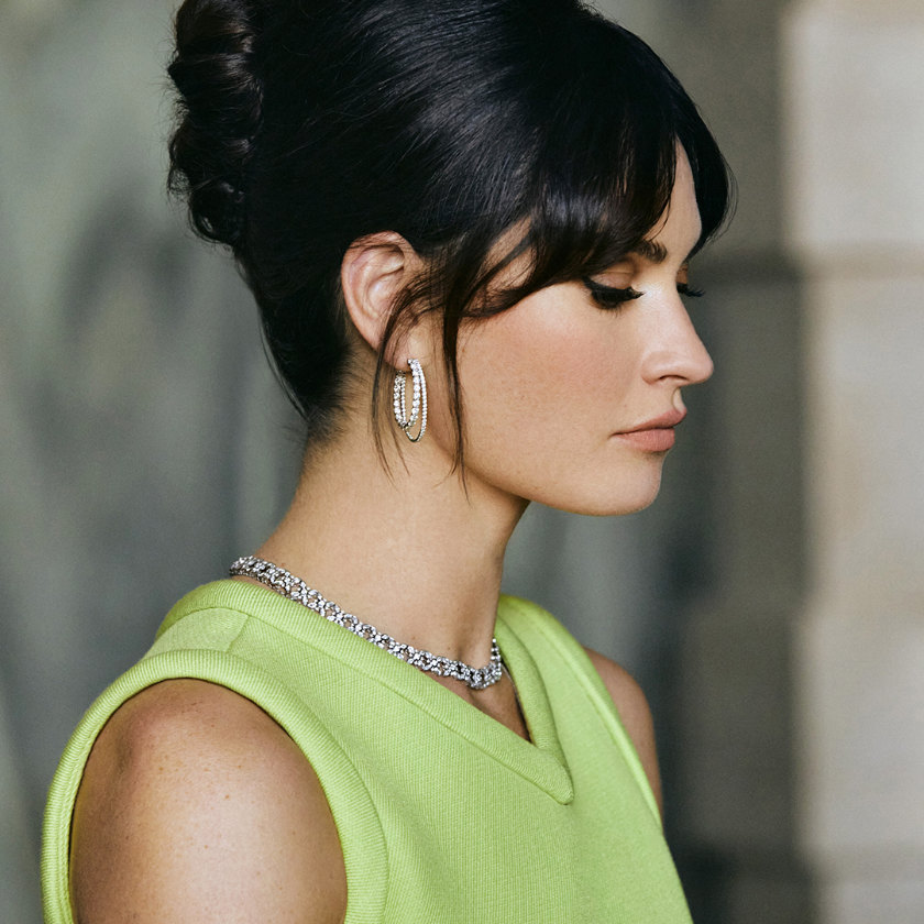 More details of Lily James’s natural diamonds from her new campaign