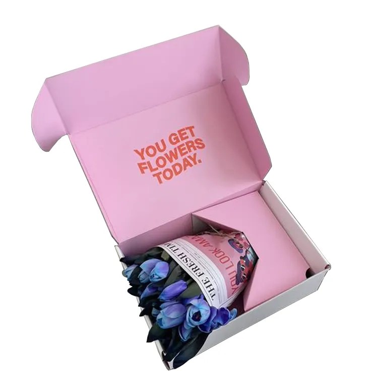 Wholesale Flower Box Bouquets Fixed Carton Packing Box