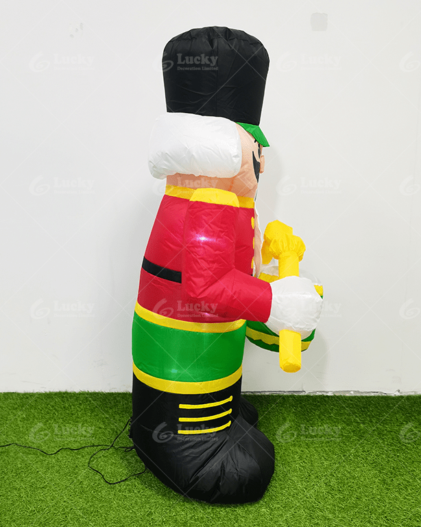 4FT INFLATABLE NUTCRACKER CHRISTMAS BLOW UP YARD INDOOR DECORATION