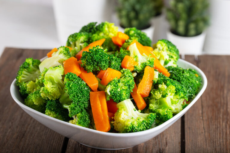 Steamed Broccoli & Carrots Lucky Kitchen Chinese Cuisine