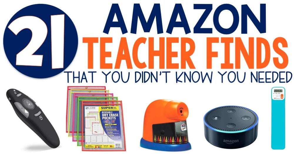 21 Amazon Teacher Finds Lucky Little Learners