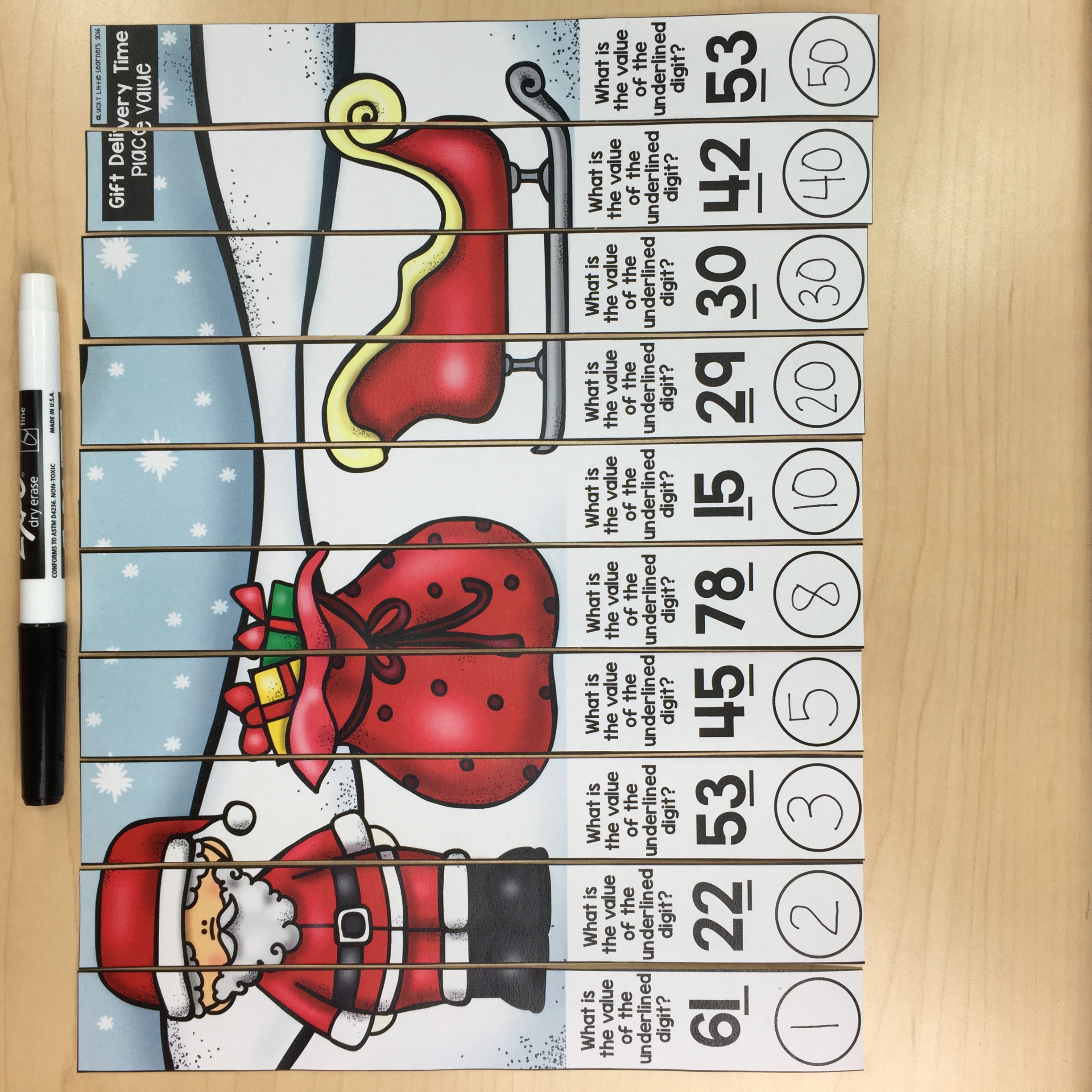 Christmas Door Decorations Lucky Little Learners