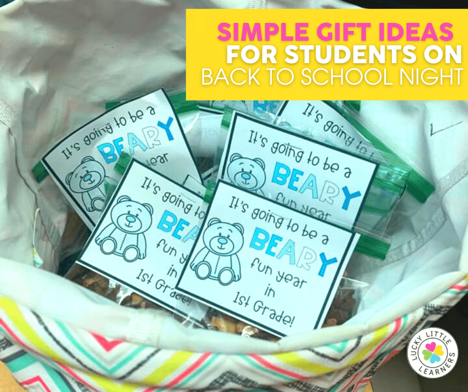 Back to School Night Activities Lucky Little Learners