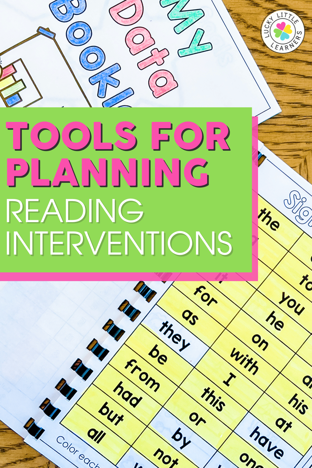 Tools for Planning Reading Interventions Bút Chì Xanh