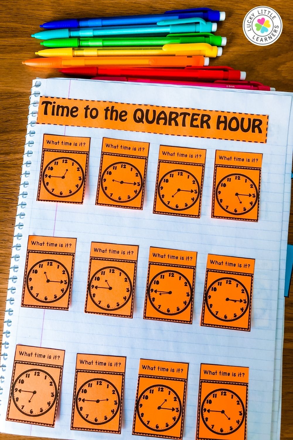 12 Interactive Telling Time Activities for 2nd Graders Lucky Little