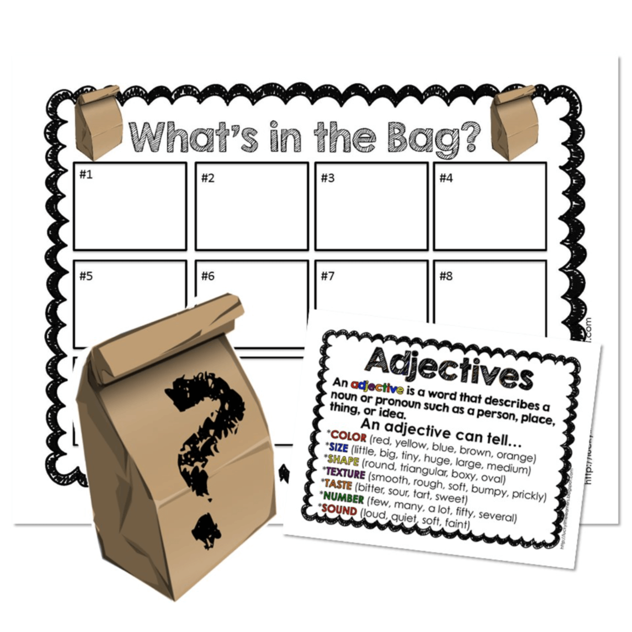 Adjectives, Adjectives, Adjectives! Lucky Little Learners