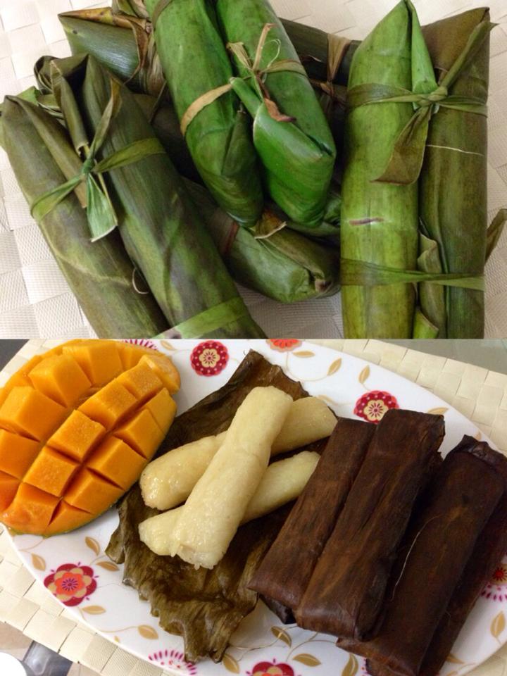 Suman Malagkit (Sticky Rice Roll In Banana Leaves) | Luckymom
