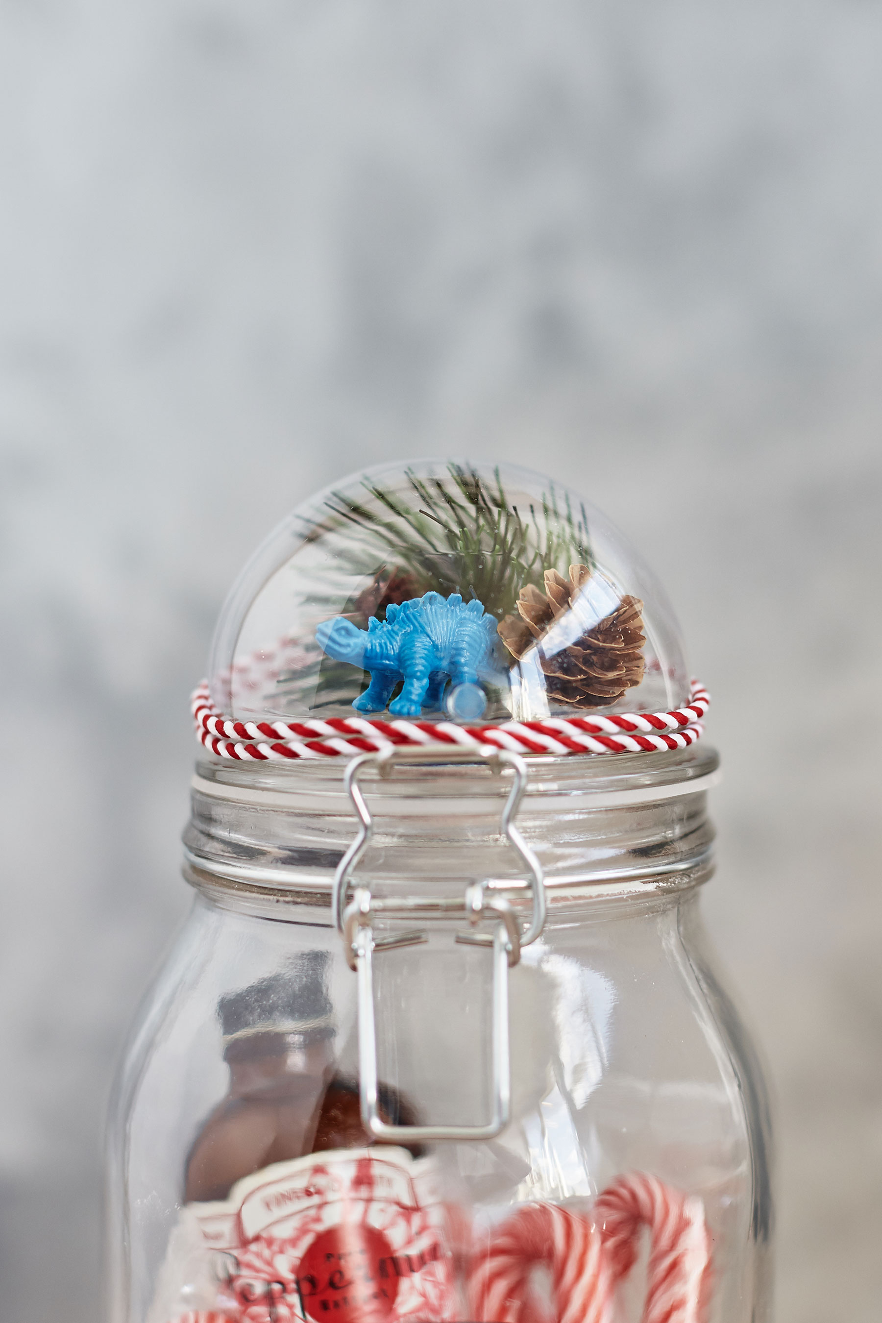 DIY Cake In A Jar Tutorial for this yummy peppermint and vanilla