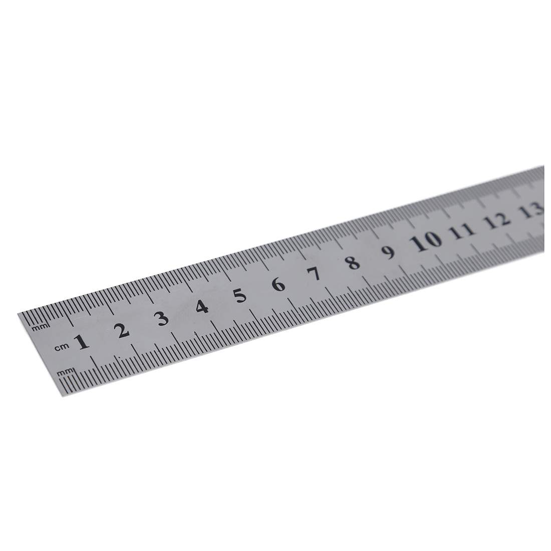 Stainless Steel 60cm 24.6 Inch Measuring Long Straight Ruler WS B9N7
