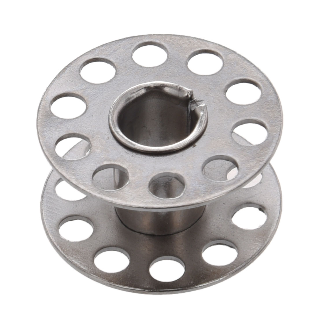 10x Silver Metal Bobbin Spool for Home Sewing Machine Dia.20mm 10mm