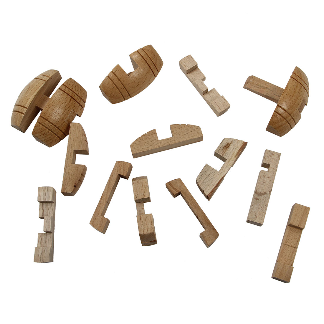 Kongming Luban Wooden Lock Bucket Puzzle Toy DT eBay