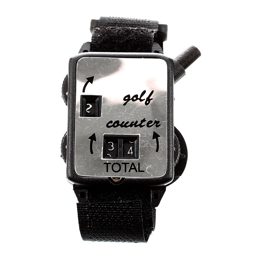 Golf Club Stroke Score Keeper Count Putt Shot Counter Watch w/ Wristband Band ZH