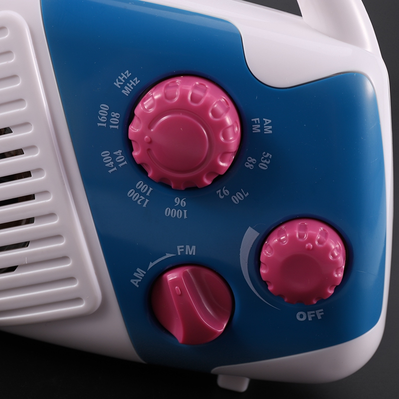 Waterproof AM FM Radio Shower Radio with Speaker for Bathroom C7Y5