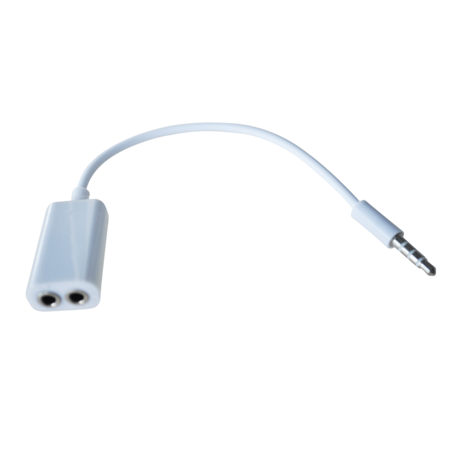 Dual 3.5mm Jack Stereo Headphone Adapter for Apple iPad, iPhone and