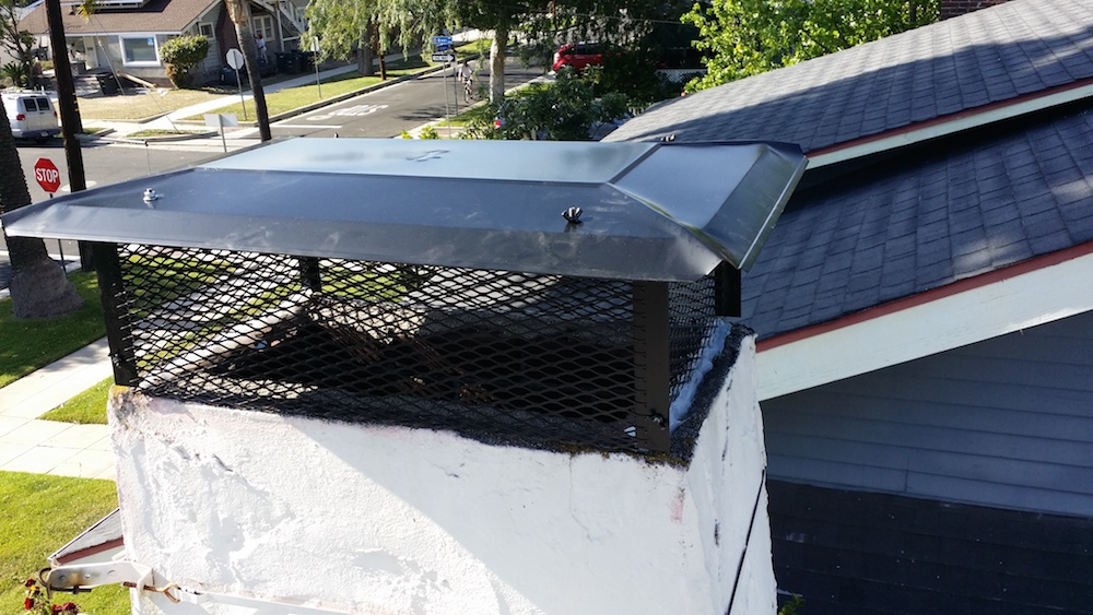 Custom chimney caps in Orange County