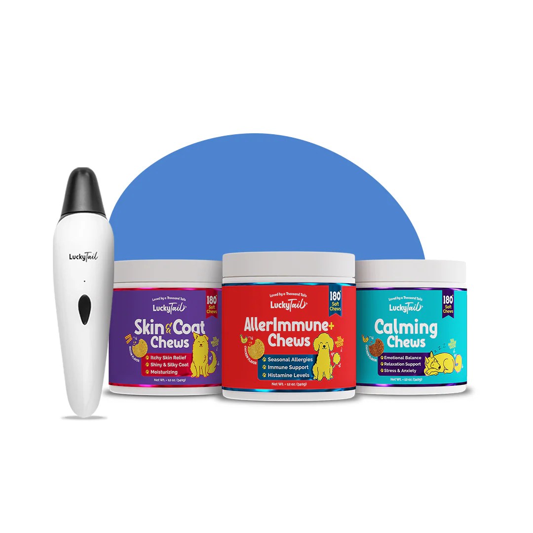 Ultimate Pet Care Bundle Pet Nail Grinder Dog Calming Chews Skin