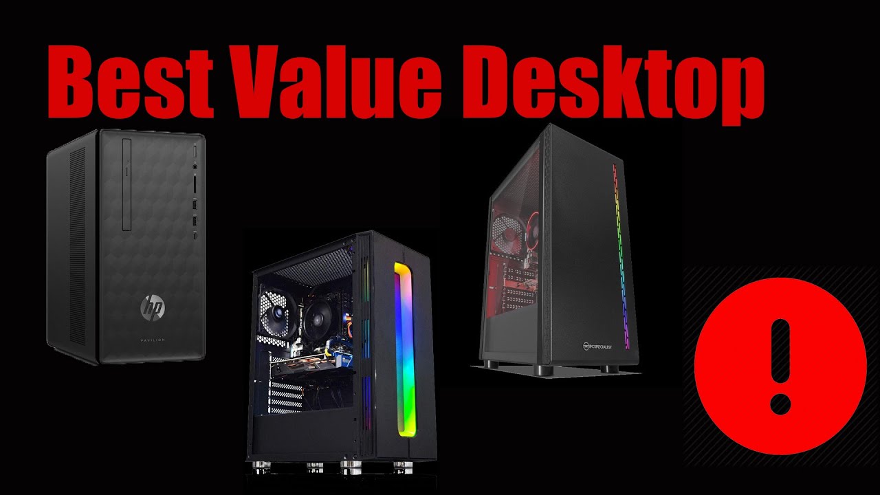 BEST VALUE HOME AND OFFICE HIGH PERFORMANCE DESKTOP PC DECEMBER 2019