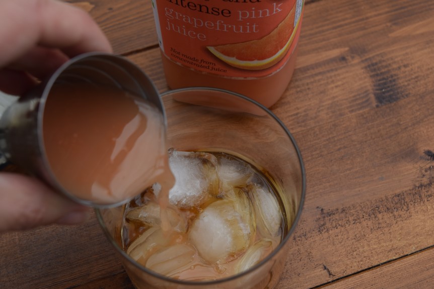 Grapefruit Whiskey Sour from Lucy Loves