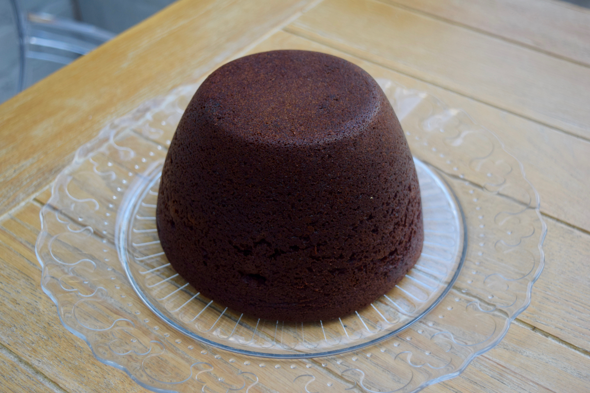 A Chocolate Christmas Pudding recipe from Lucy Loves Food Blog