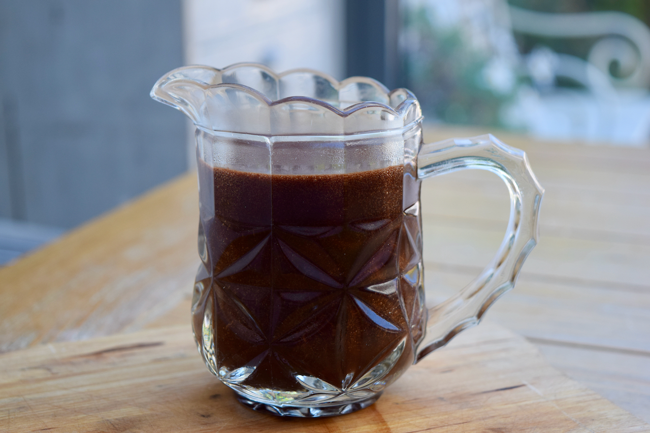 Evaporated Milk Ice Cream with Quick Chocolate Sauce from Lucy Loves