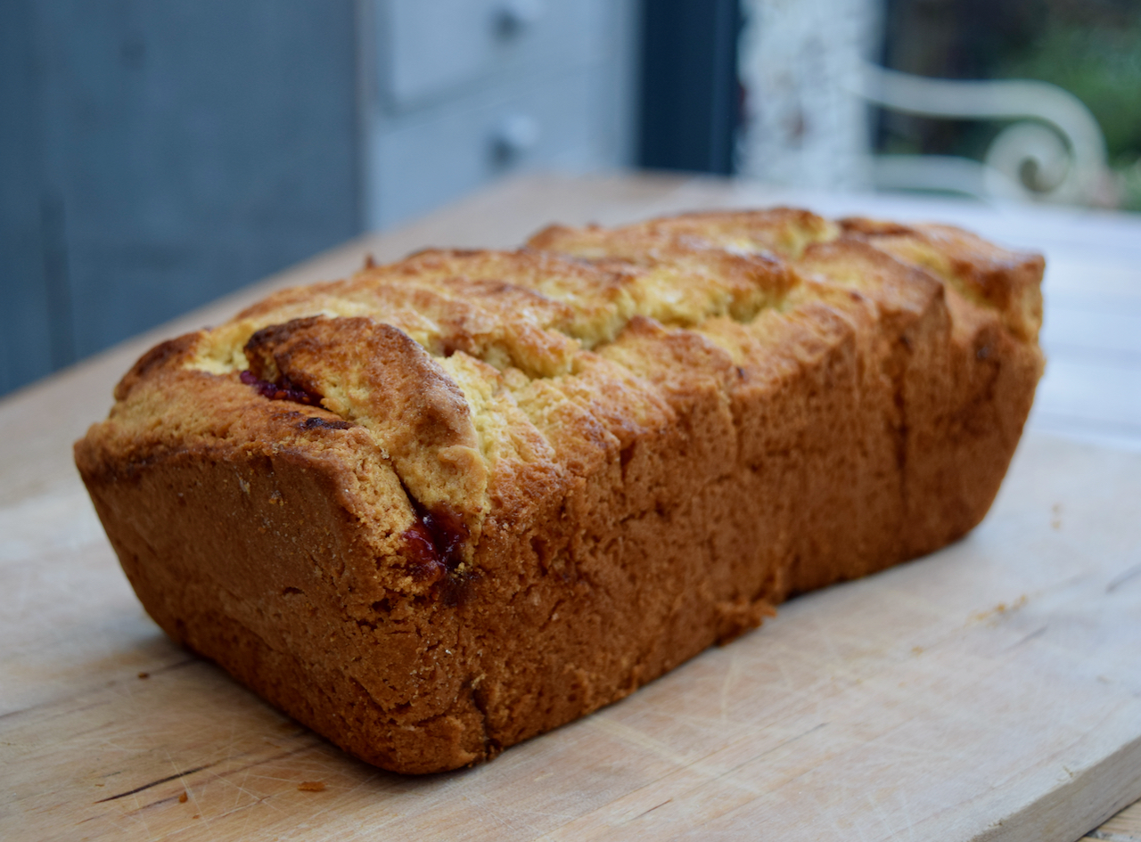 Pull Apart Jam Scone Loaf recipe from Lucy Loves Food Blog