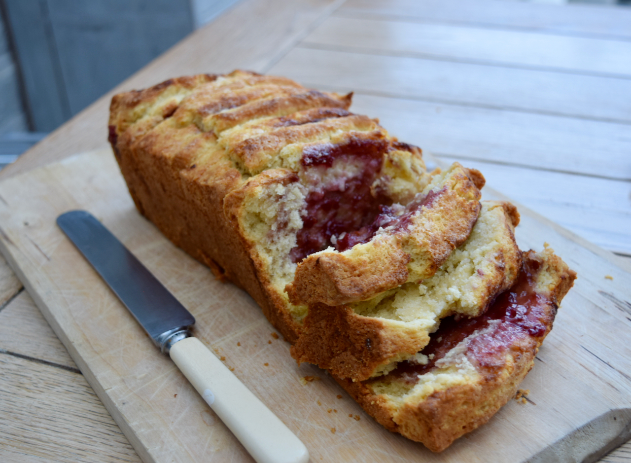 Pull Apart Jam Scone Loaf recipe from Lucy Loves Food Blog
