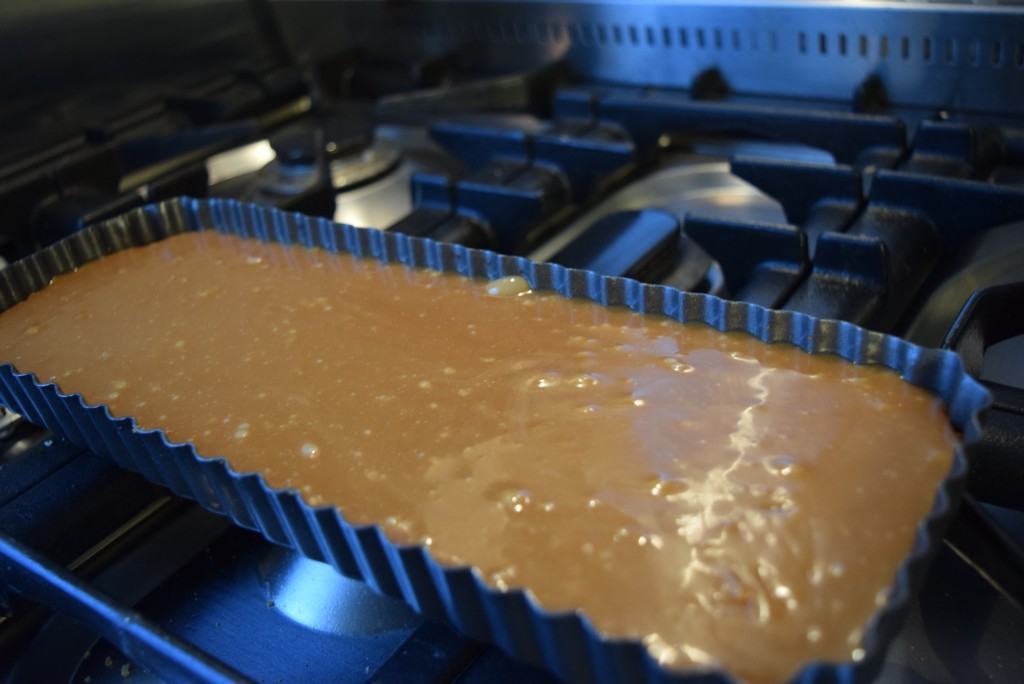 Chocolate Toffee Tart from Lucy Loves