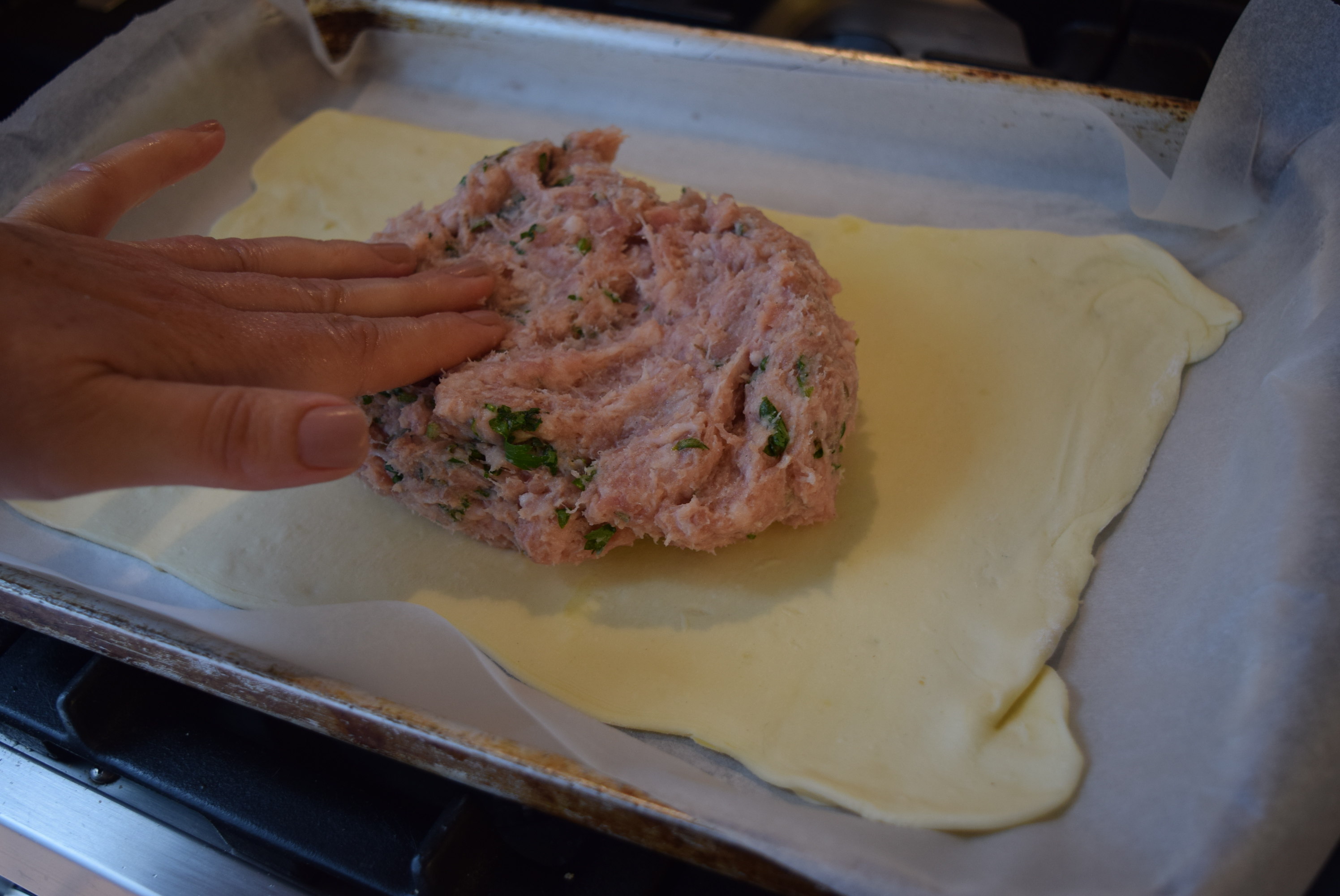 Sausage and Egg Pie from Lucy Loves