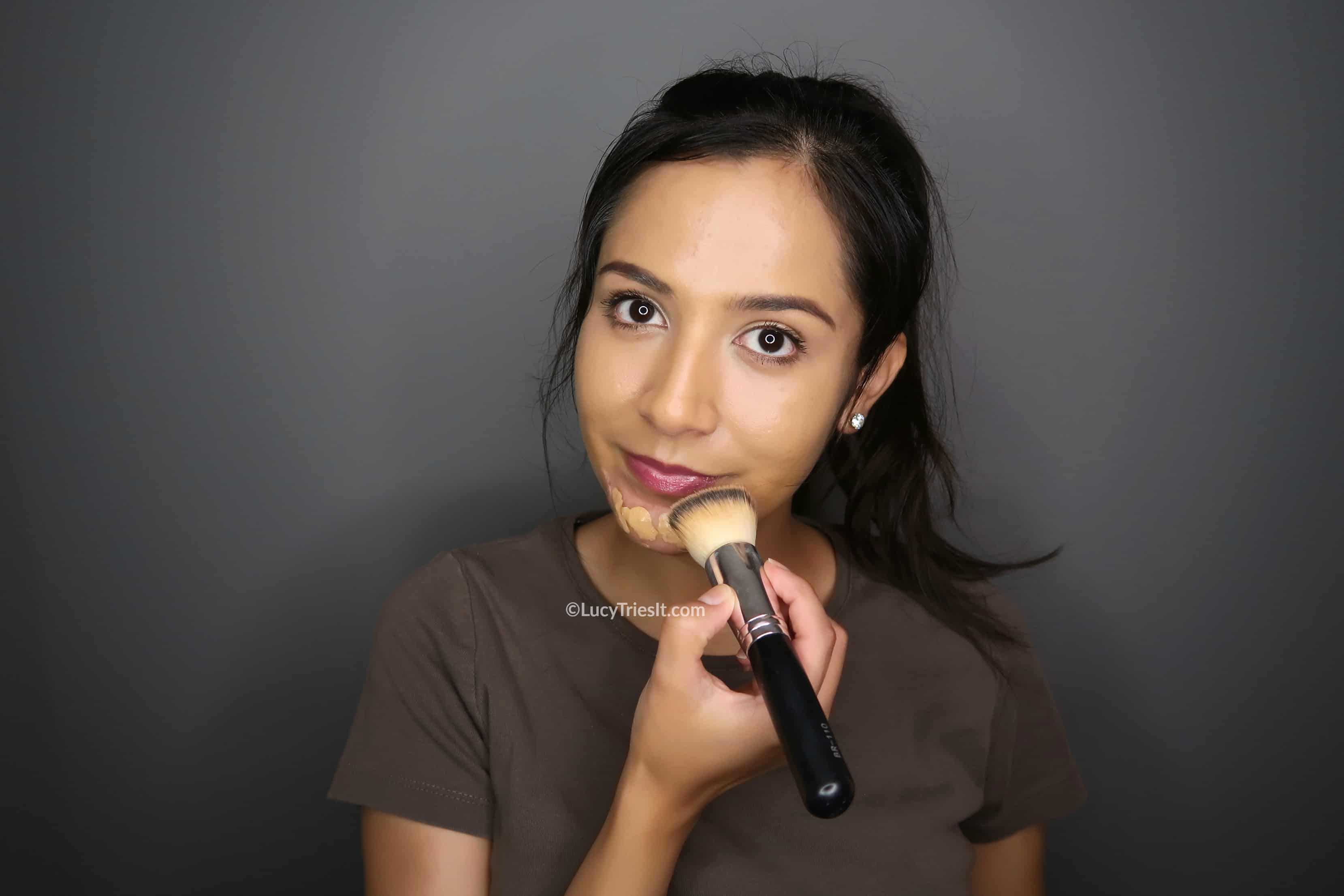 How To Cover Acne Scars With Makeup Lucy Tries It