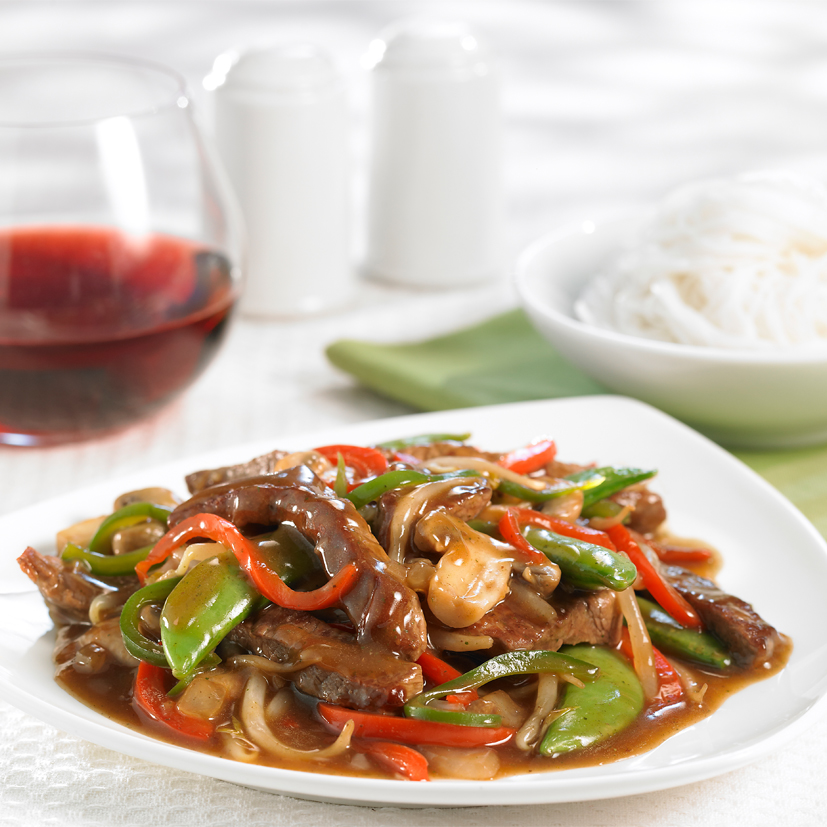 Sauté de boeuf recette Aliments LUDA sauce demiglace