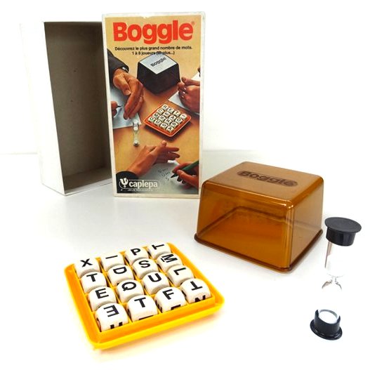 Boggle Capiepa ou Parker Ludessimo jeux de société