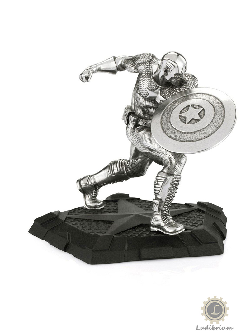 Marvel Pewter Collectible Statue Captain America First Avenger