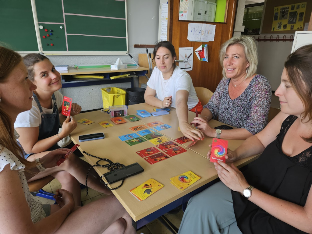 Team building pédagogique avec les instits primaires de SainteUrsule